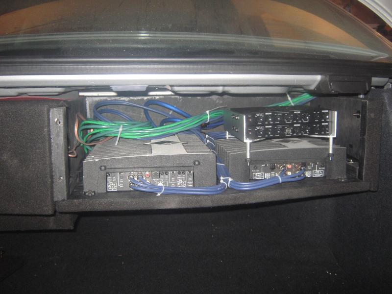 Mercedes W203 Subwoofer Install In 2011